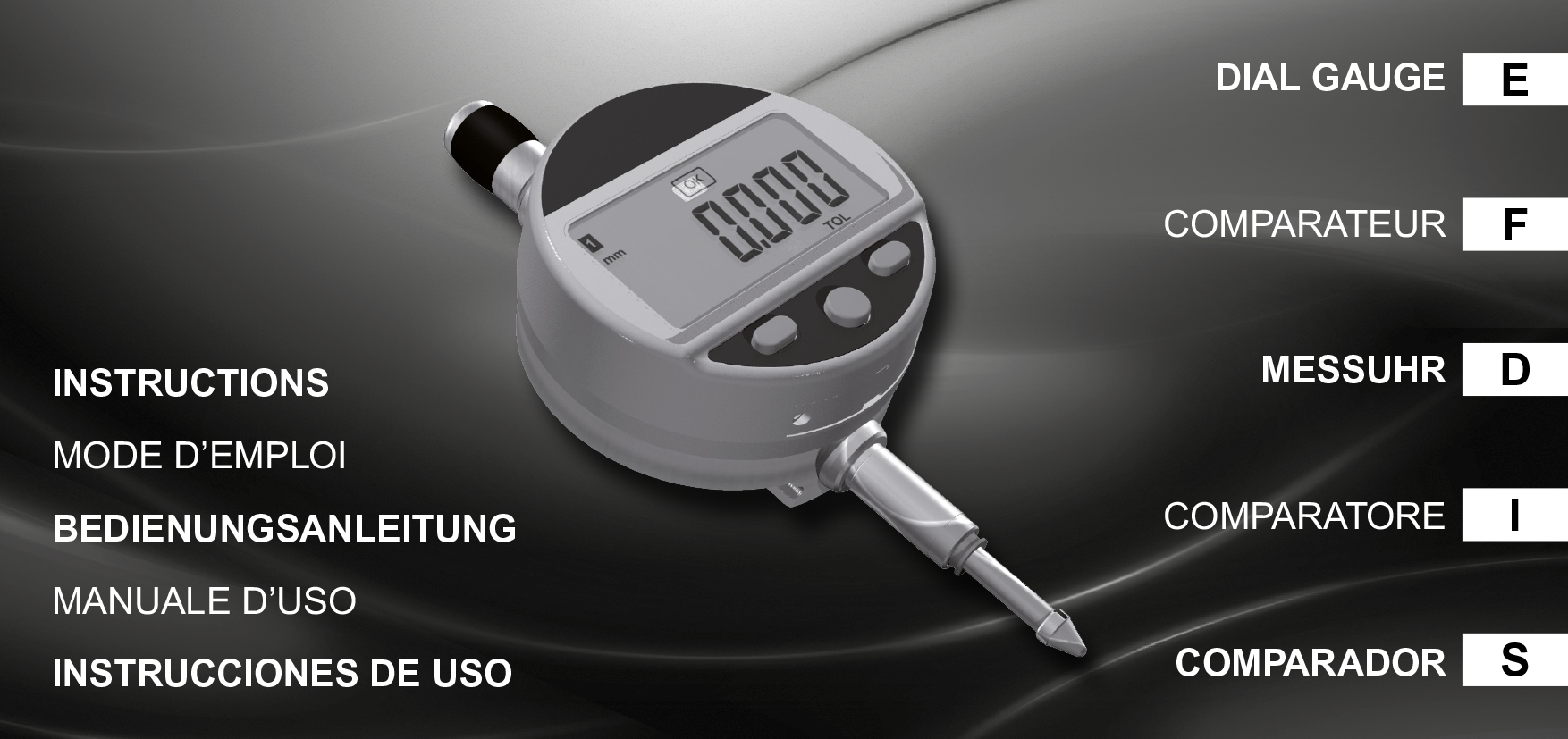 Manual for digital indicator Advanced, Nano & Smart