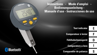 Manual for Dial Test Indicator Smart